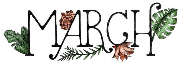 Happiness Is March 2016 Free Printable Calendar